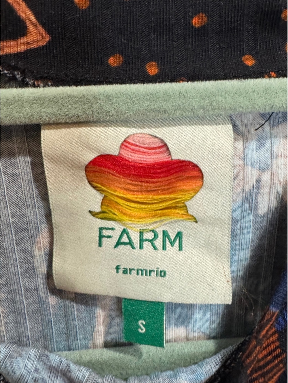 Farm Rio Snakes Bouquet Bodysuit Sz S - Picture 7 of 8
